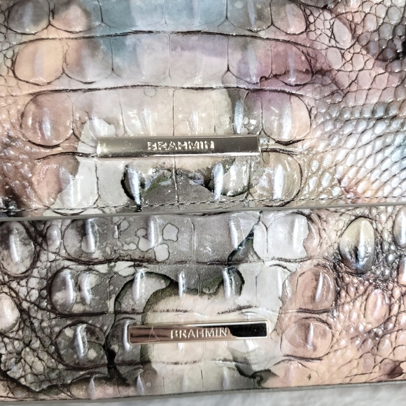 ✨ BRAHMIN 2 SETDesigner Purse Bag Tote + Wallet Wristlet Pouch NWT Melbourne - Picture 6 of 11